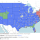 Illustration for article titled Which TV Markets Getting Screwed Today? Your Week 8 NFL Viewing Maps